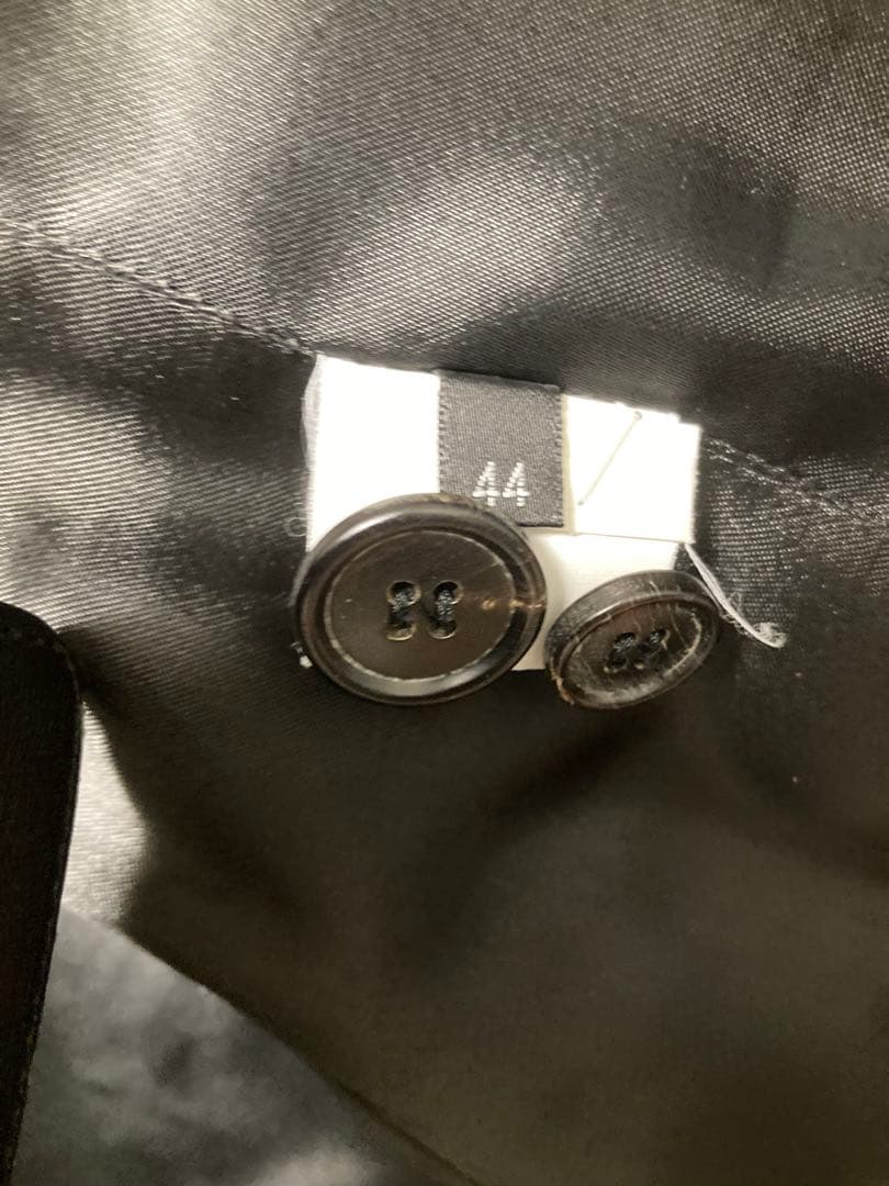 KRISVANASSCHE ブラック テーラードジャケット クリスヴァンアッシュ