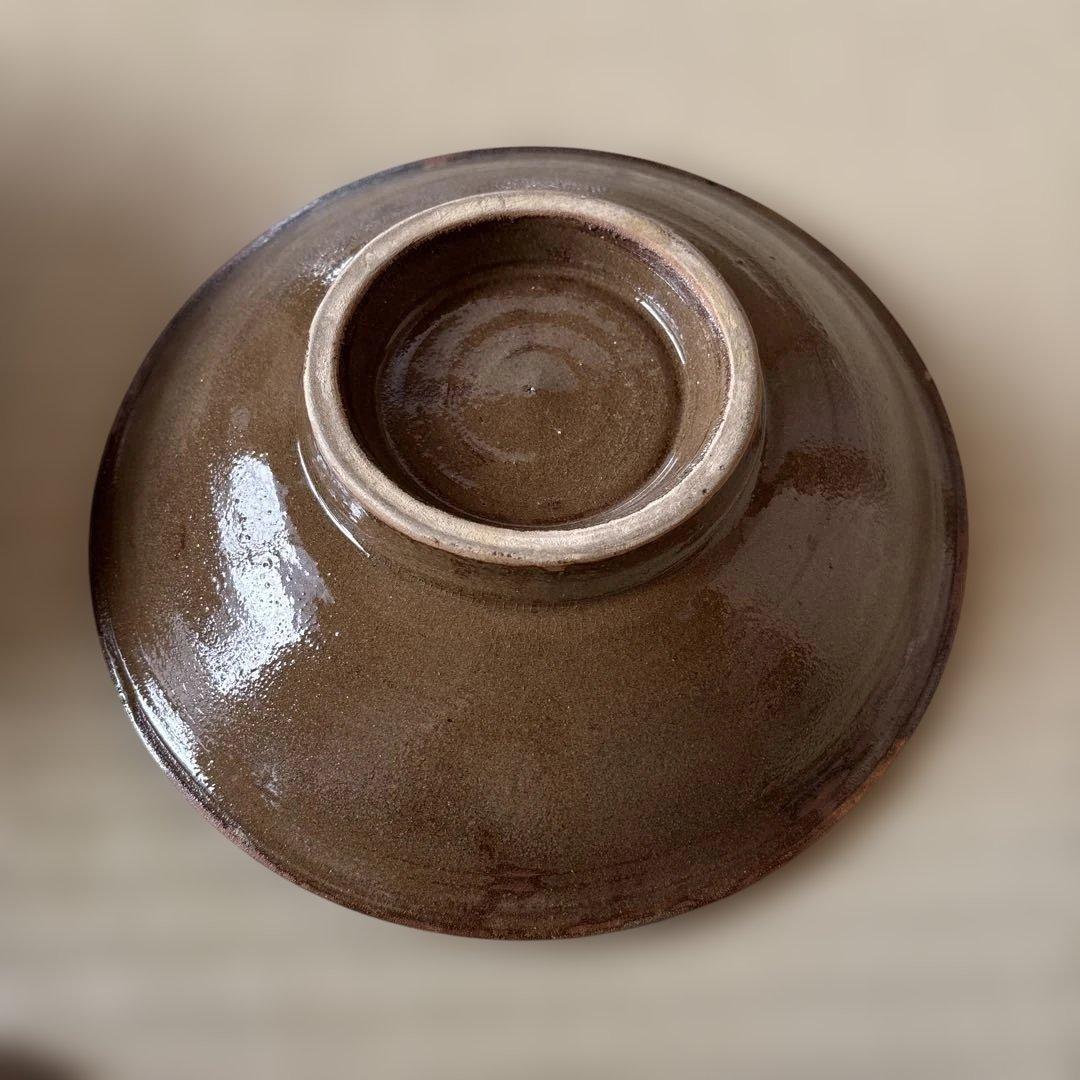 やちむん　皿　5枚　沖縄　約21.5cm