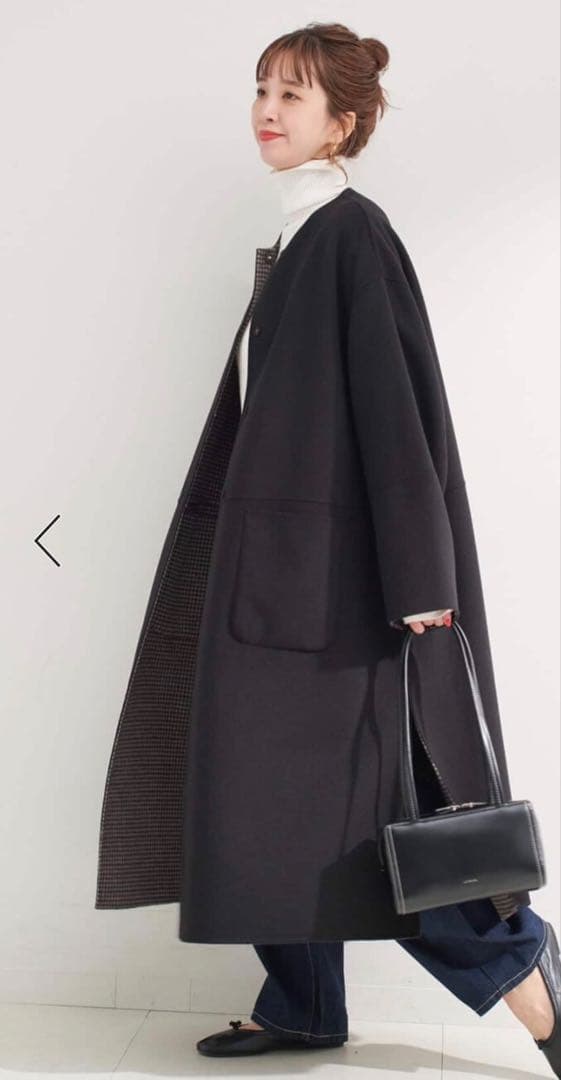 S120ブレンドリバーシブルコート　M