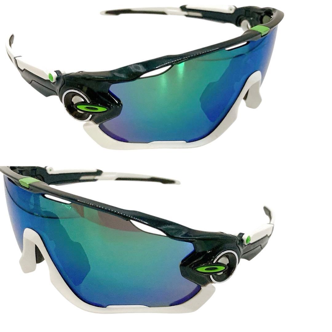 OAKLEY✨JAWBREAKER サングラス　ブラック×ホワイト　ミラーレンズ