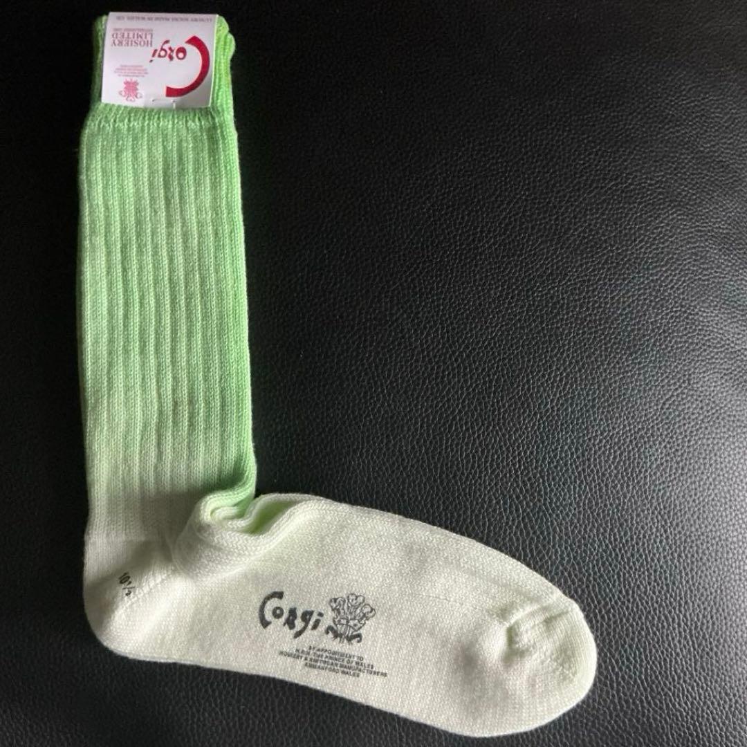 CORGI コーギー　英国製　メンズ・コットンソックス３足組　英国王室御用達