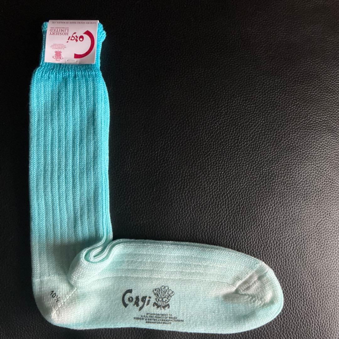 CORGI コーギー　英国製　メンズ・コットンソックス３足組　英国王室御用達