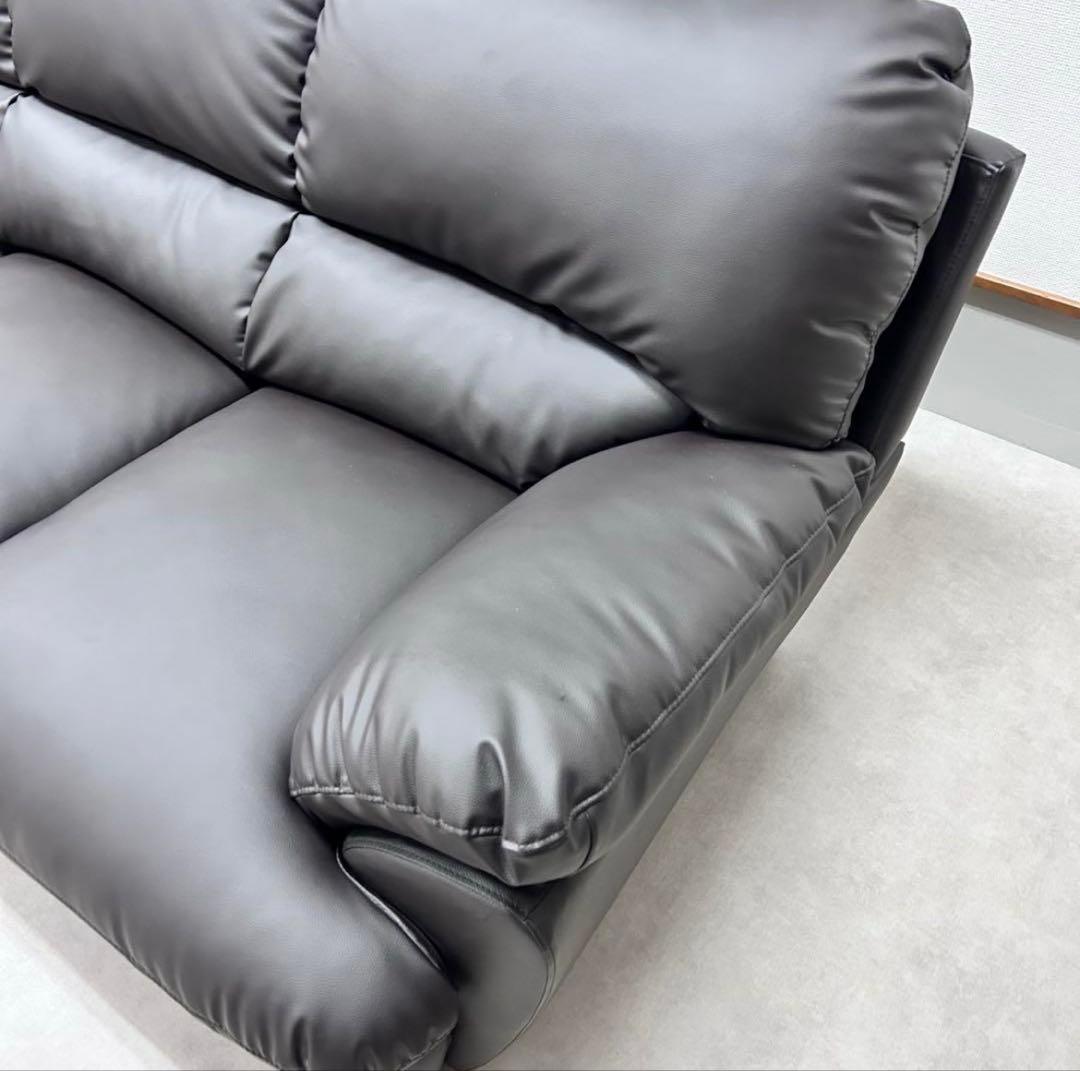 美品 （k50）NITORIニトリ 3PソファN シールド・ビット 3KD