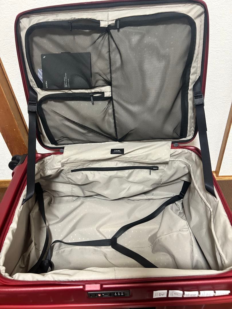 新品　未使用　LOJEL ロジェール Cubo スーツケース L バーガンディ