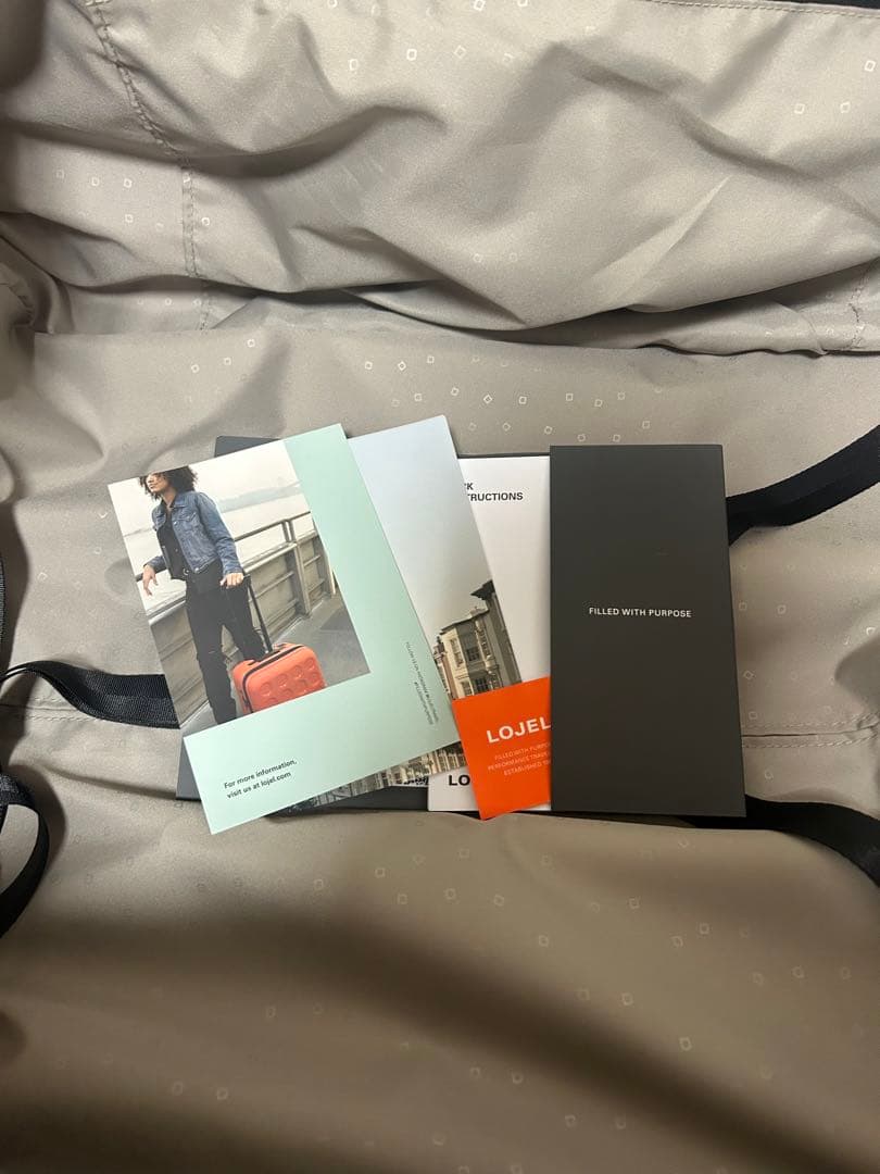 新品　未使用　LOJEL ロジェール Cubo スーツケース L バーガンディ