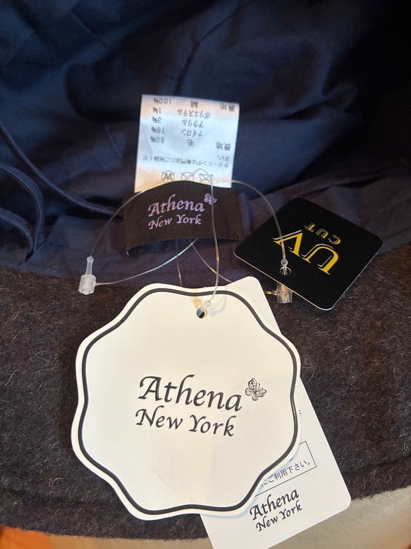 Athena New York ウールハット 新品未使用 最終お値引き⭐︎