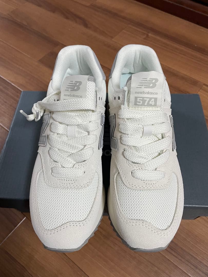 New Balance WL574 Z JP スニーカー 23.5cm ホワイト