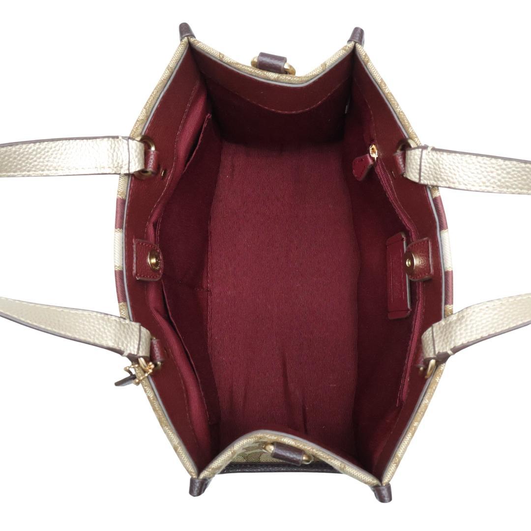 極美品 COACH コーチ トートバッグ 2way デンプシー C8407