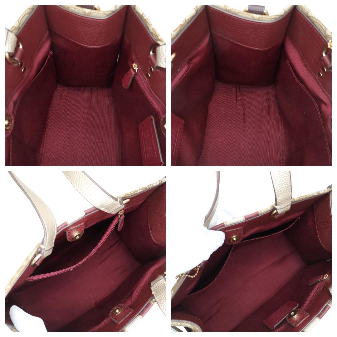 極美品 COACH コーチ トートバッグ 2way デンプシー C8407