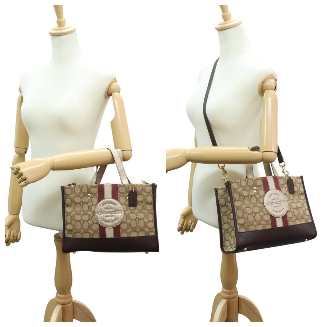 極美品 COACH コーチ トートバッグ 2way デンプシー C8407