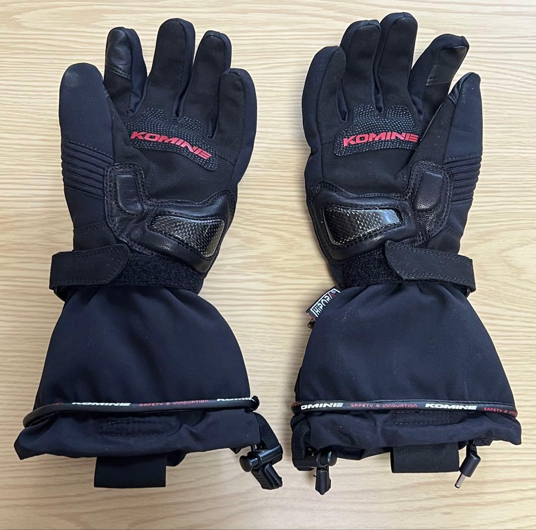 KOMINE カシウス 電熱グローブ GK-804 XSサイズ