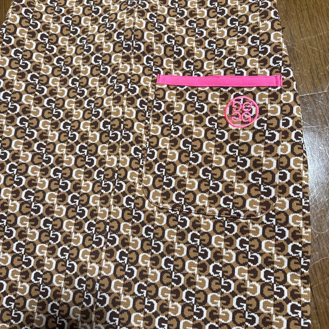 新品未使用　G/FORE ロゴ入りワンピース ブラウン