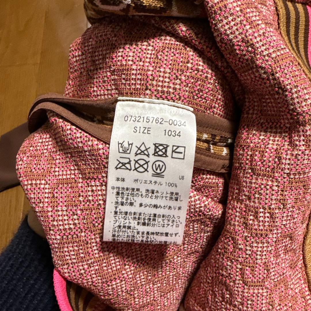 新品未使用　G/FORE ロゴ入りワンピース ブラウン