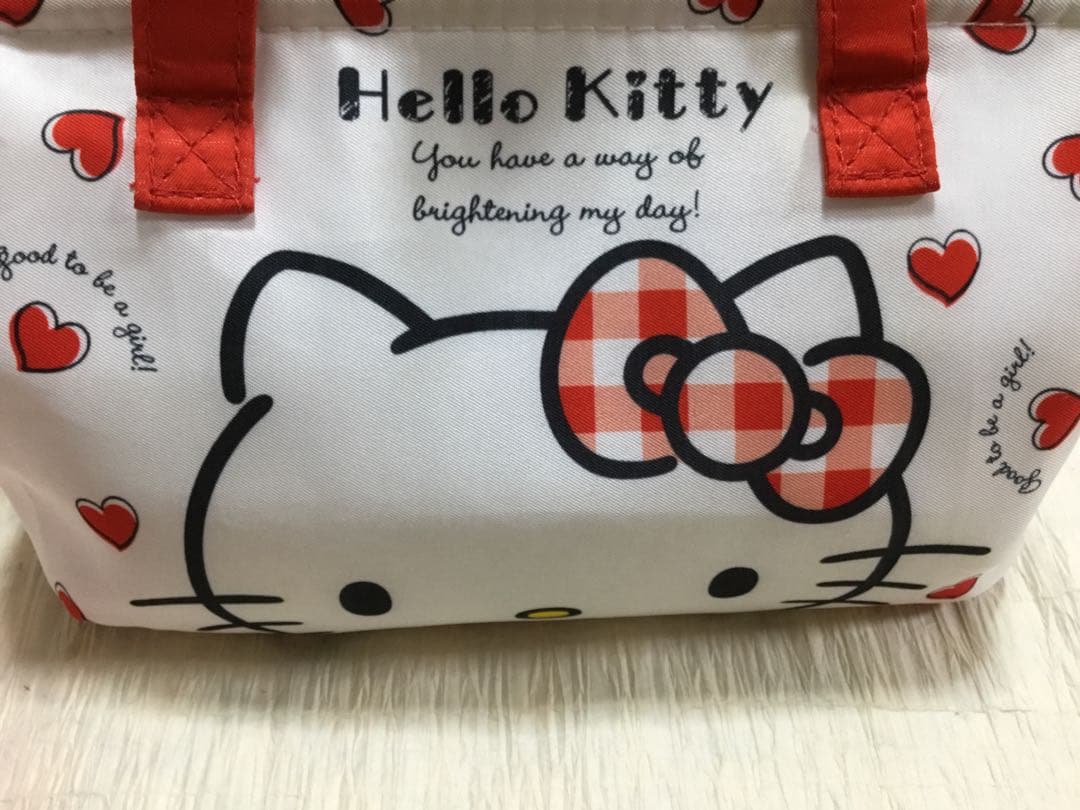 ハローキティお弁当箱バッグ、ハローキティお弁当箱、ハローキティスプーン&フォーク