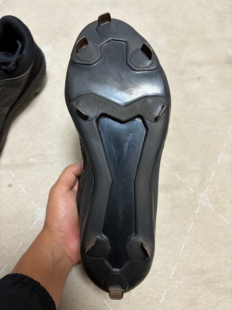 ニューバランス ブラック スパイクシューズ プロ野球支給品 29cm