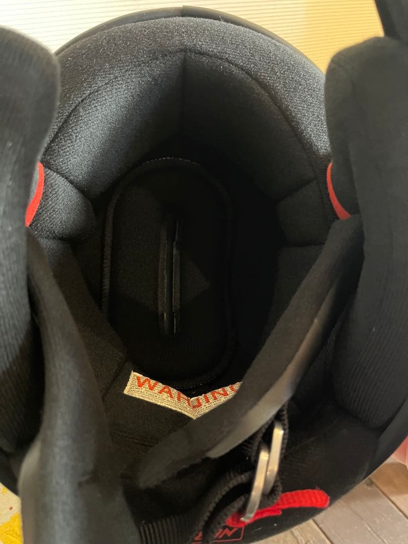 シンプソン M50ヘルメット レッド