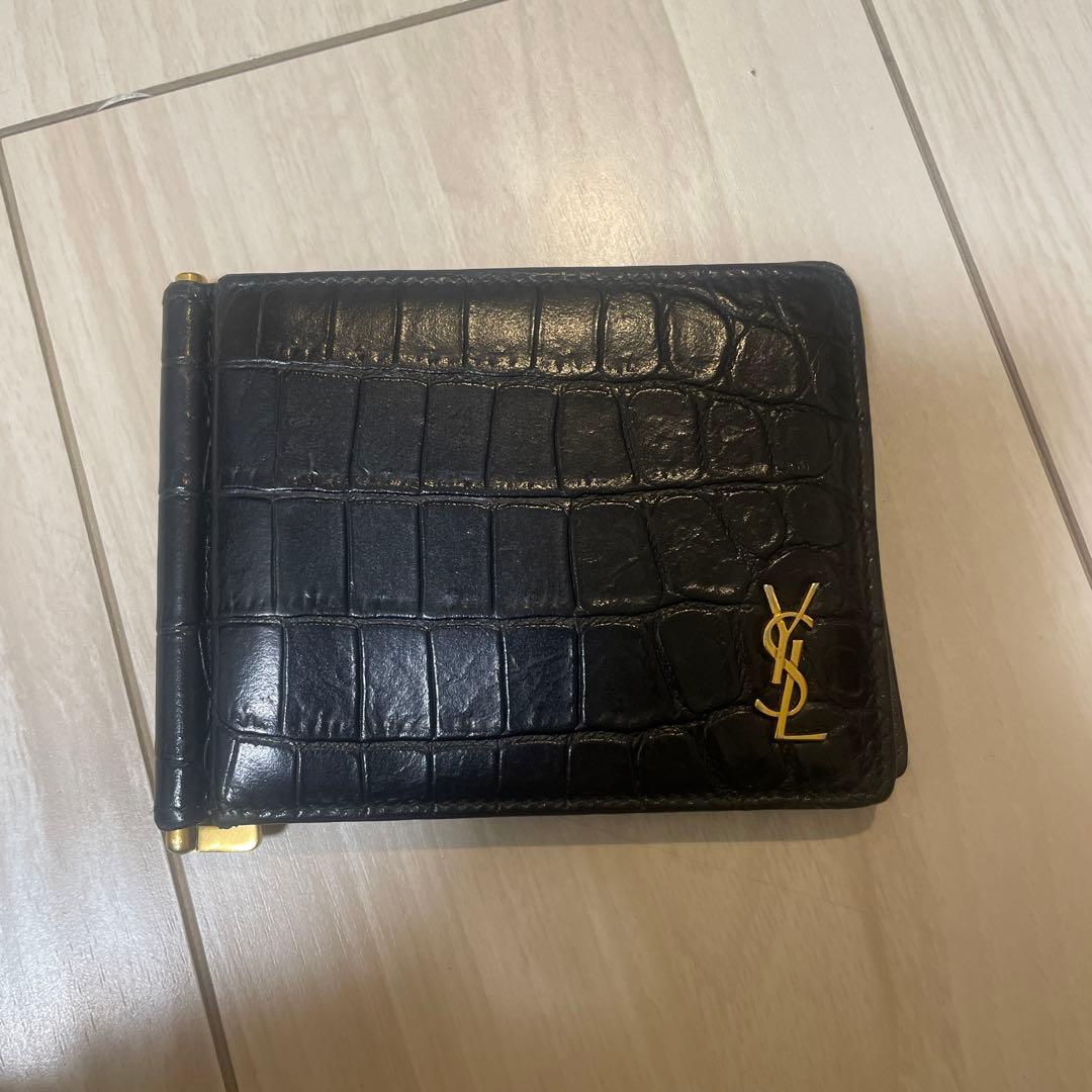Saint Laurent ブラック マネークリップ