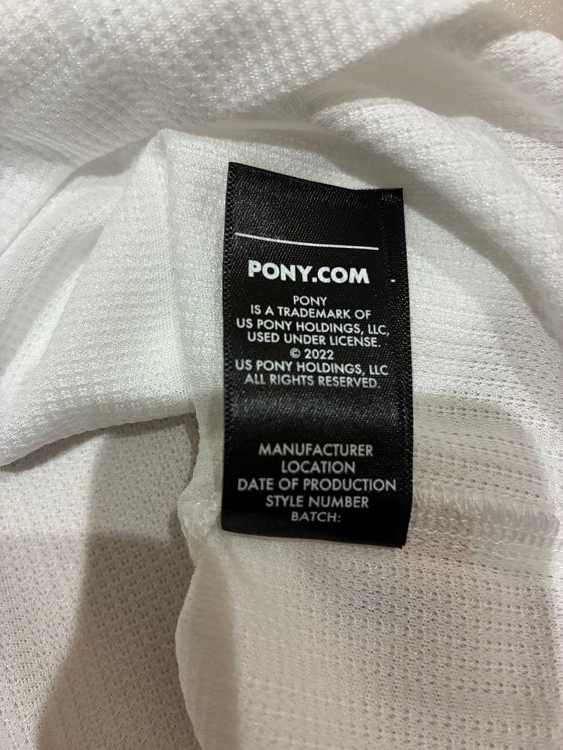 PONY トットナム ホーム 長袖 復刻ユニフォーム XL