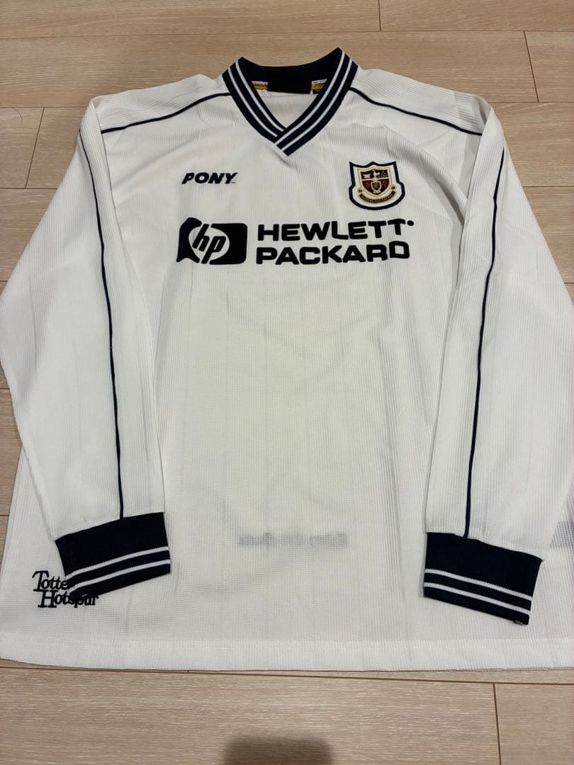 PONY トットナム ホーム 長袖 復刻ユニフォーム XL