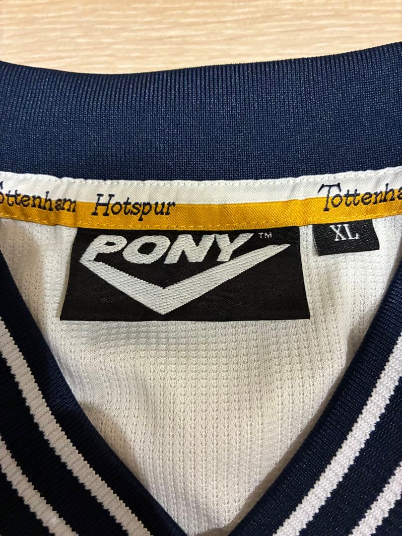 PONY トットナム ホーム 長袖 復刻ユニフォーム XL