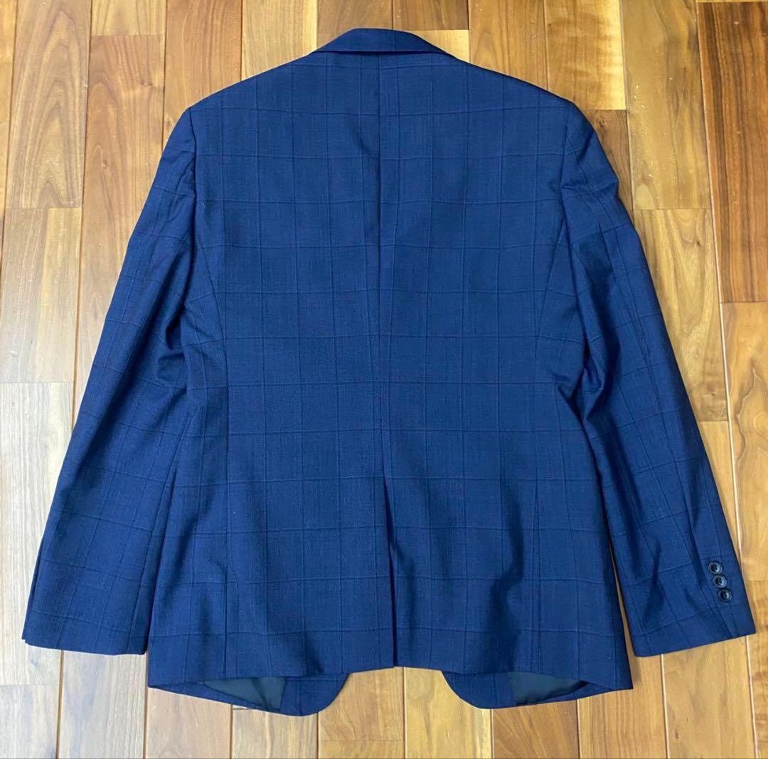 極美品　スーツセレクト　3ピース　ジャケット　パンツ　ジレ　上下　セットアップ