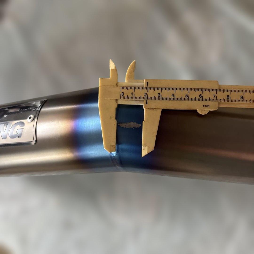 ナイトロレーシング　メガホンマフラー　60.5