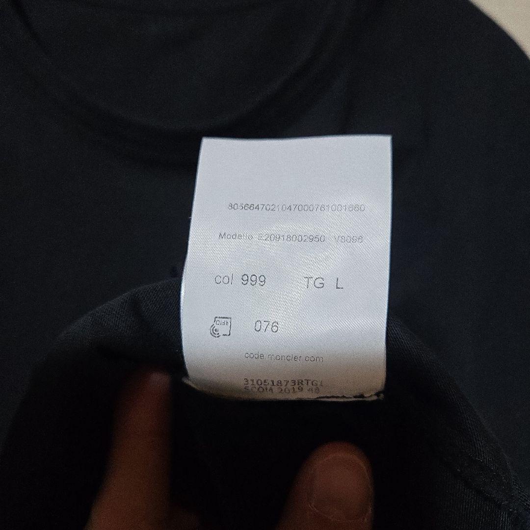 MONCLER ブラック 長袖 L