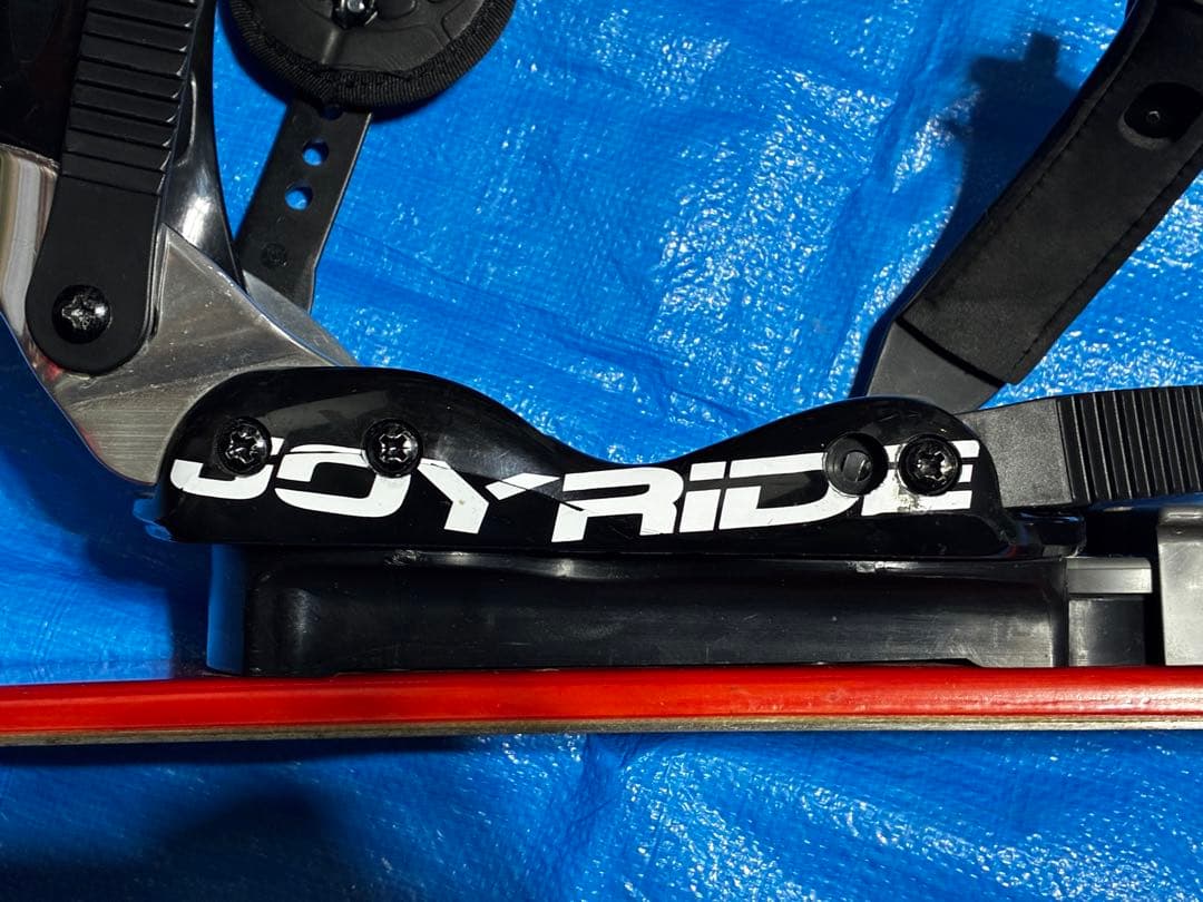 JOY RIDE スキーボード　赤/黒 ビンディング付き