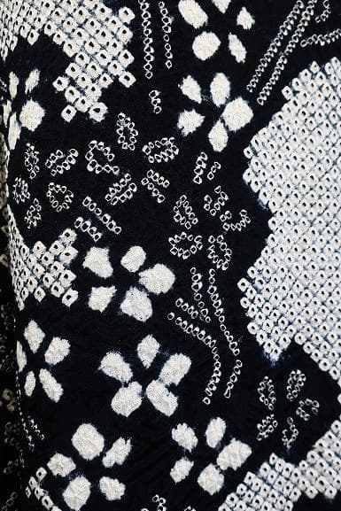 ★専用★未使用品 訪問着 藤娘きぬたや 総絞り 黒竹垣 身丈164cm 裄丈66