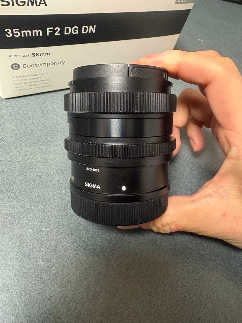 (最終値下げ)SIGMA 35mm F2 DG DN 単焦点レンズ　Lマウント