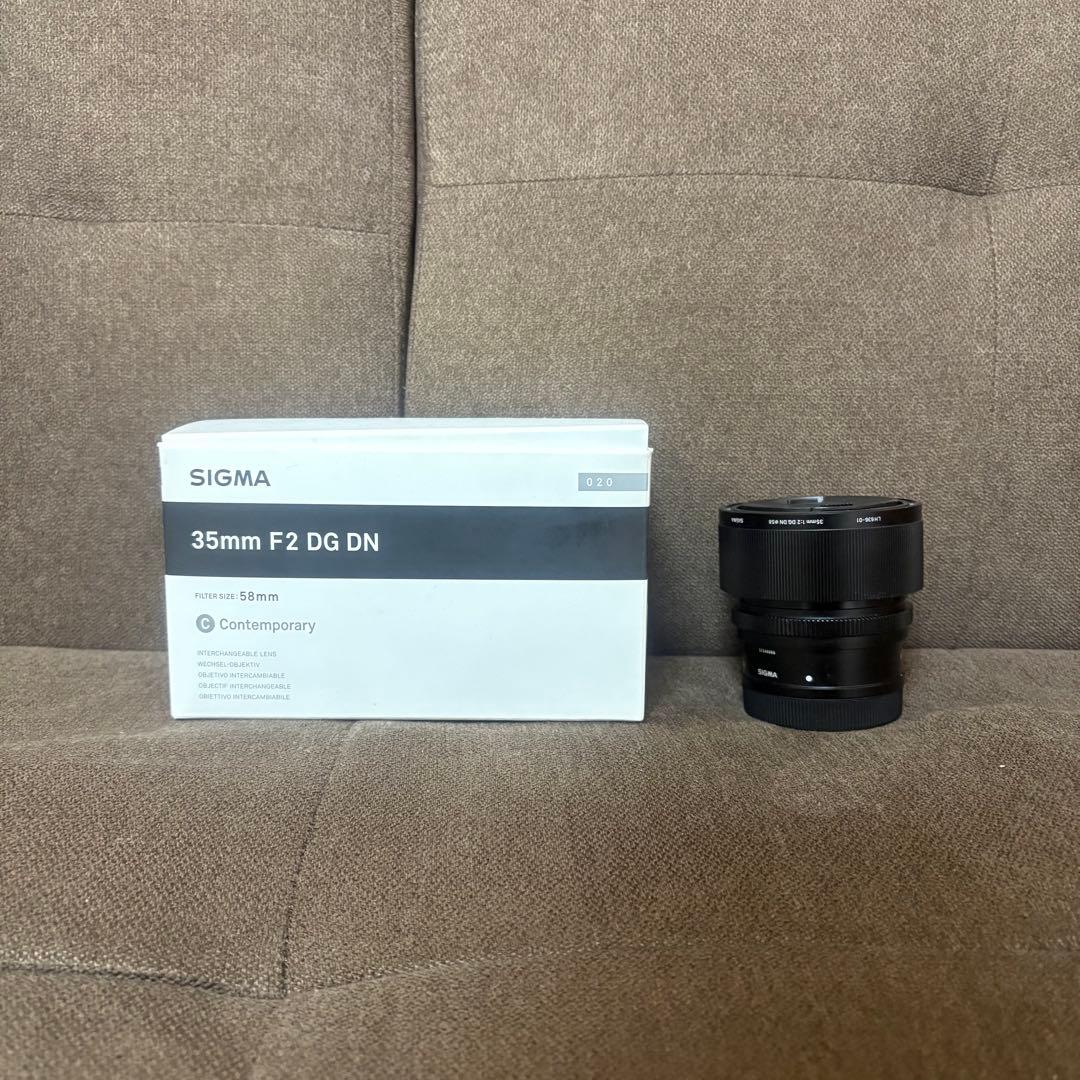 (最終値下げ)SIGMA 35mm F2 DG DN 単焦点レンズ　Lマウント