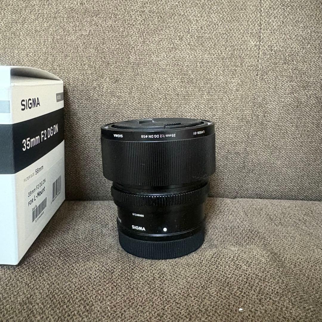 (最終値下げ)SIGMA 35mm F2 DG DN 単焦点レンズ　Lマウント