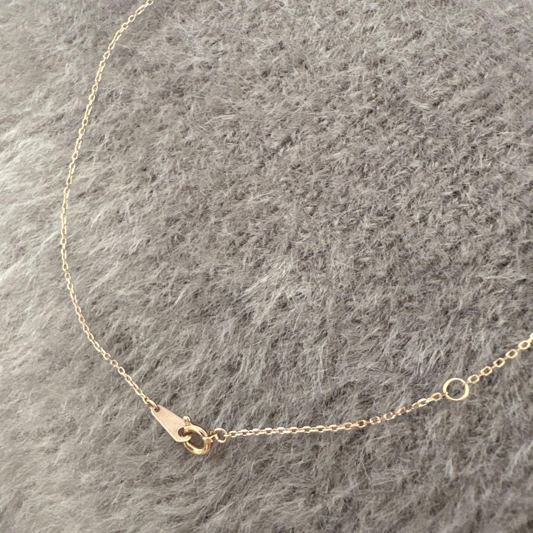 K10 ネックレス　ピンクゴールド