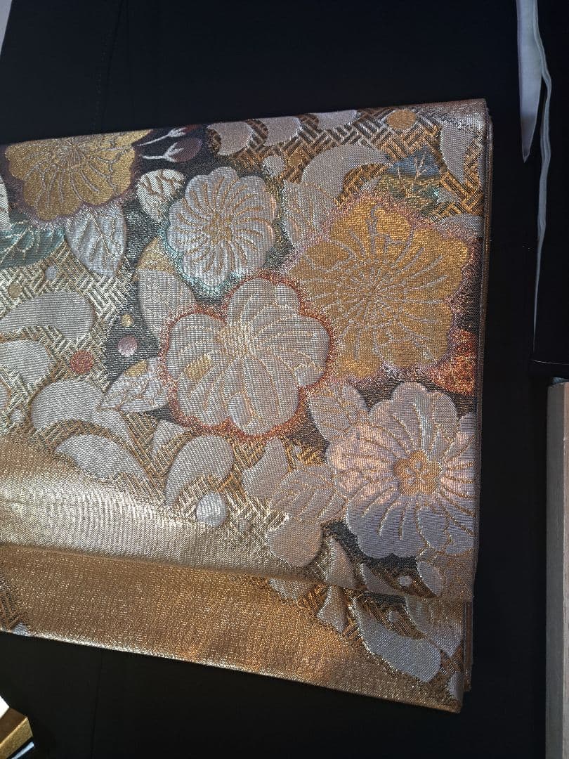 新品未使用❇️作家もの辻ケ花黒留袖　 未使用辻ケ花袋帯　５つ紋　フルセット