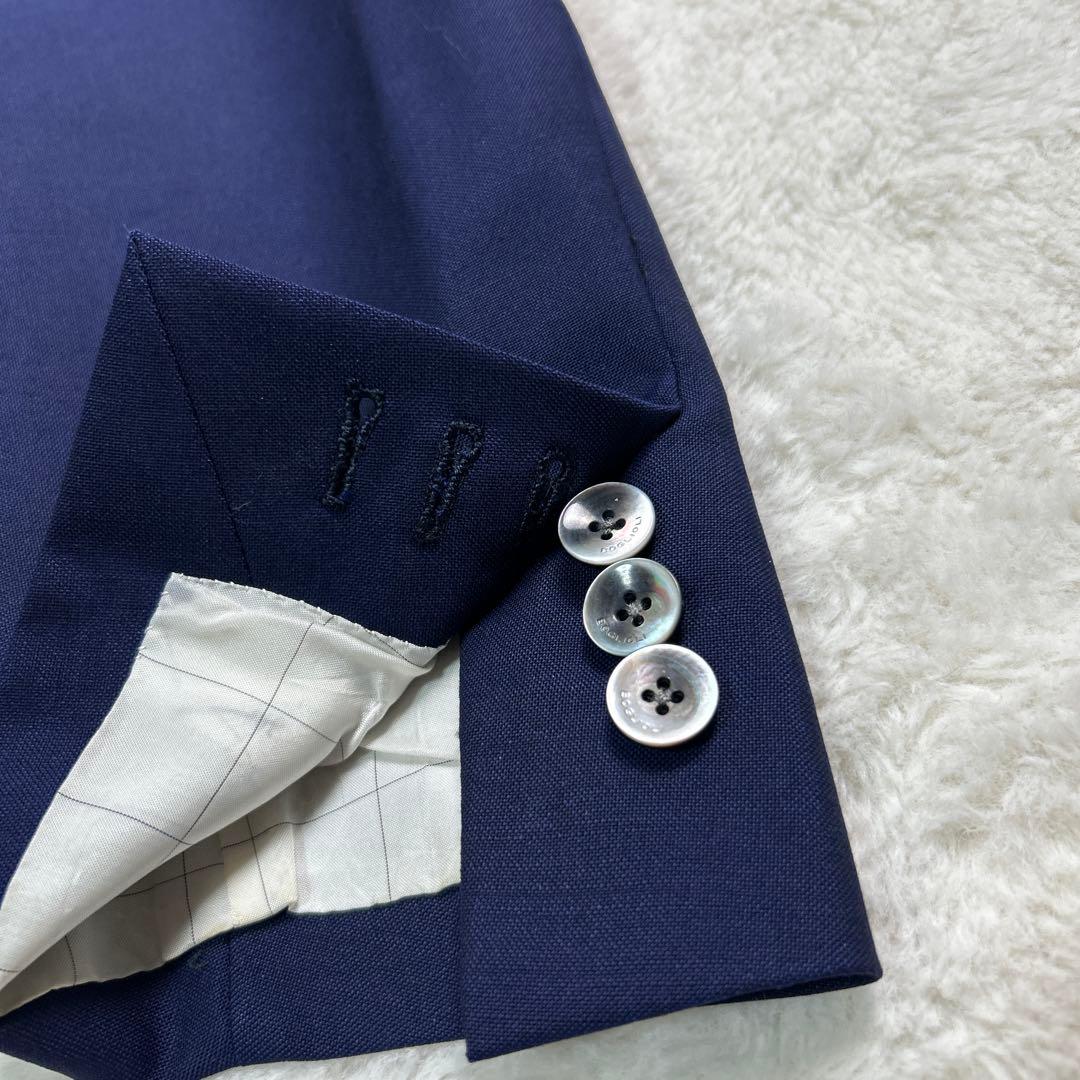 BOGLIOLI DOVER アンコン仕立て　モヘヤ混　テーラードジャケット