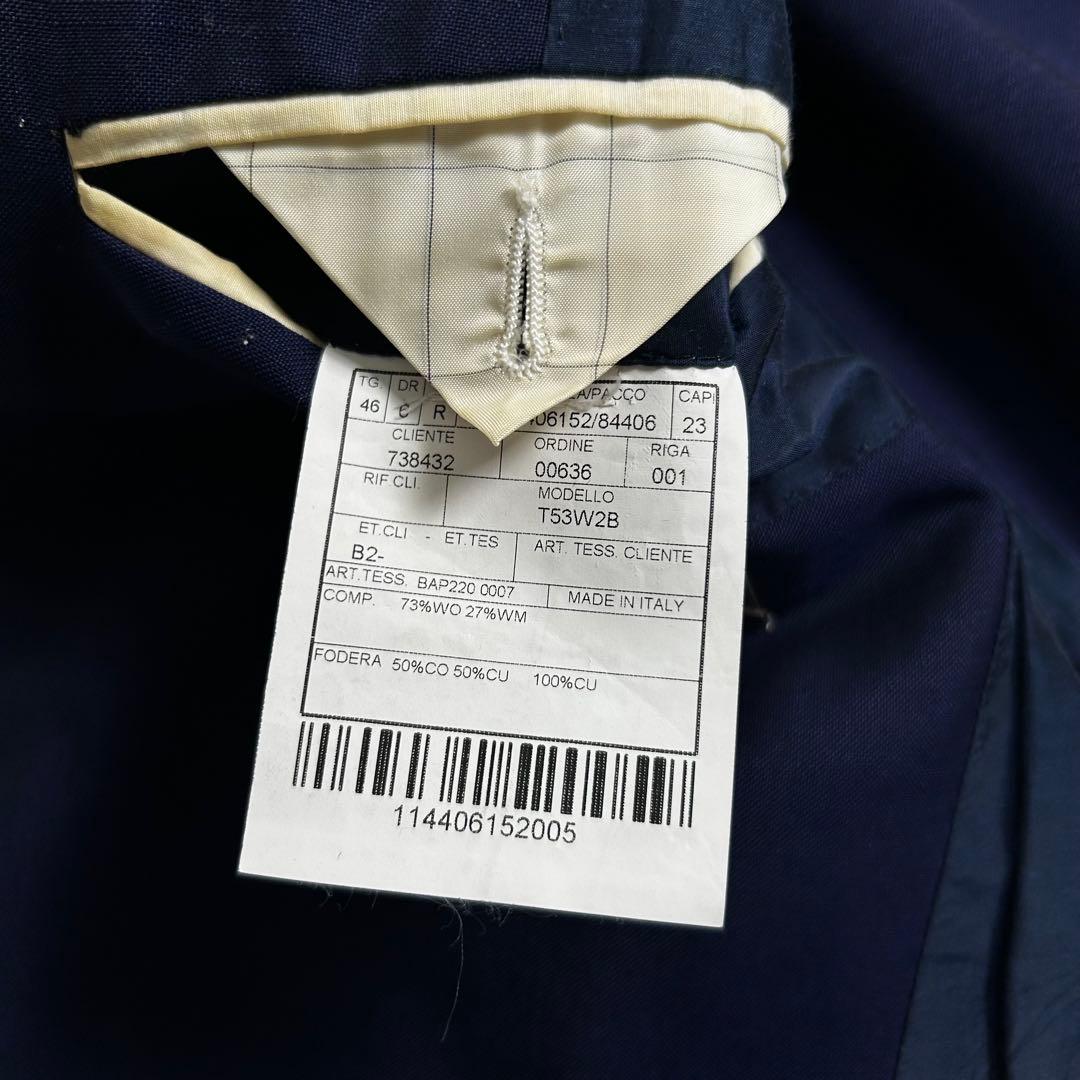 BOGLIOLI DOVER アンコン仕立て　モヘヤ混　テーラードジャケット