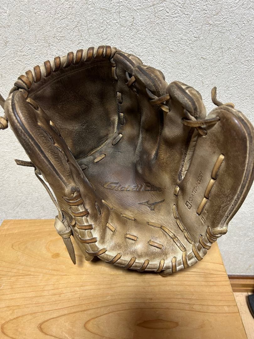 ミズノ　グローバルエリート　硬式　投手用　ピッチャー　レア　グローブ　グラブ