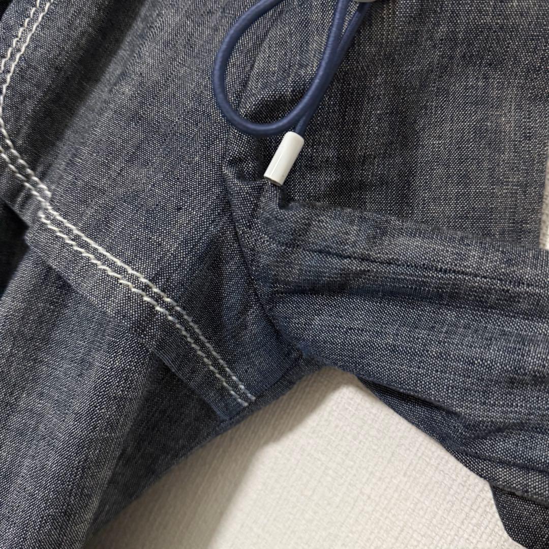 希少 BURBERRY BLUE LABEL デニム トレンチコート チェック