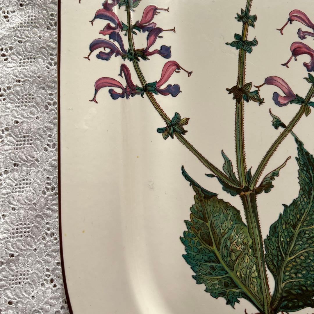 ヴィンテージ　レアビレロイボッホ ボタニカル　サービングプラッター　２枚組