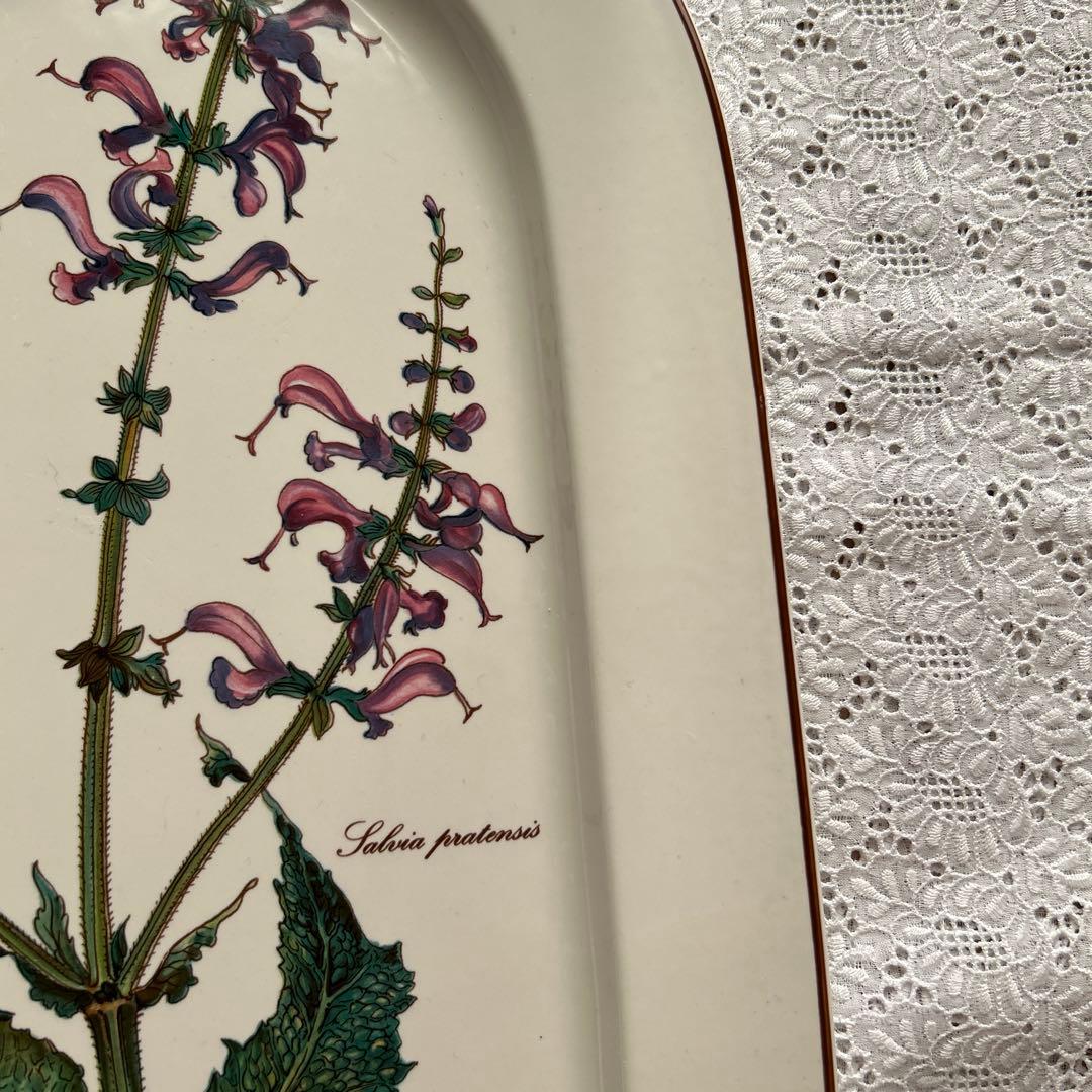 ヴィンテージ　レアビレロイボッホ ボタニカル　サービングプラッター　２枚組