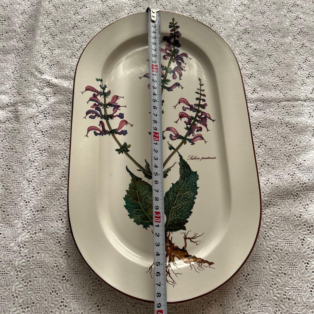 ヴィンテージ　レアビレロイボッホ ボタニカル　サービングプラッター　２枚組