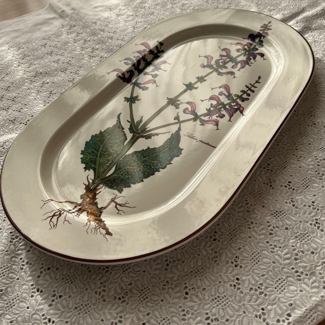 ヴィンテージ　レアビレロイボッホ ボタニカル　サービングプラッター　２枚組