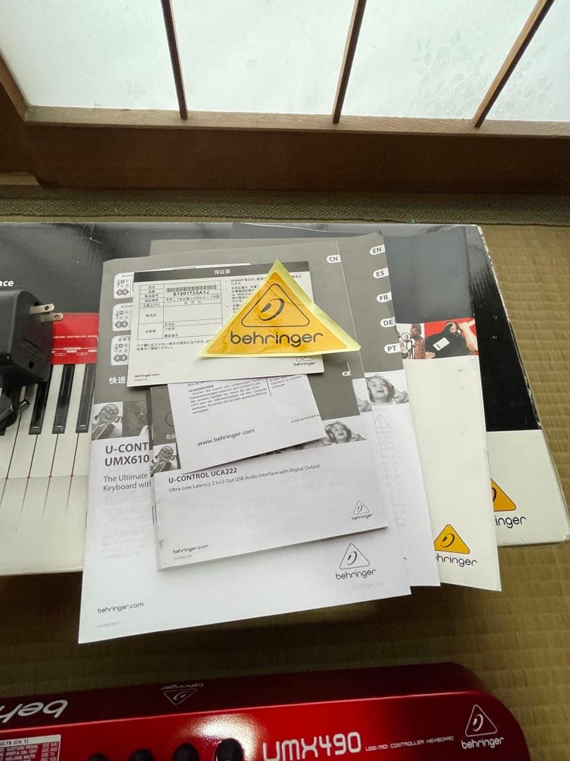 Behringer UMX490 MIDI キーボード