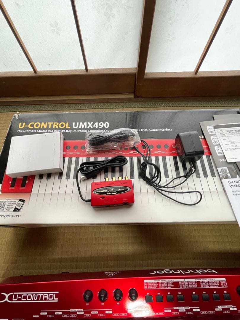 Behringer UMX490 MIDI キーボード
