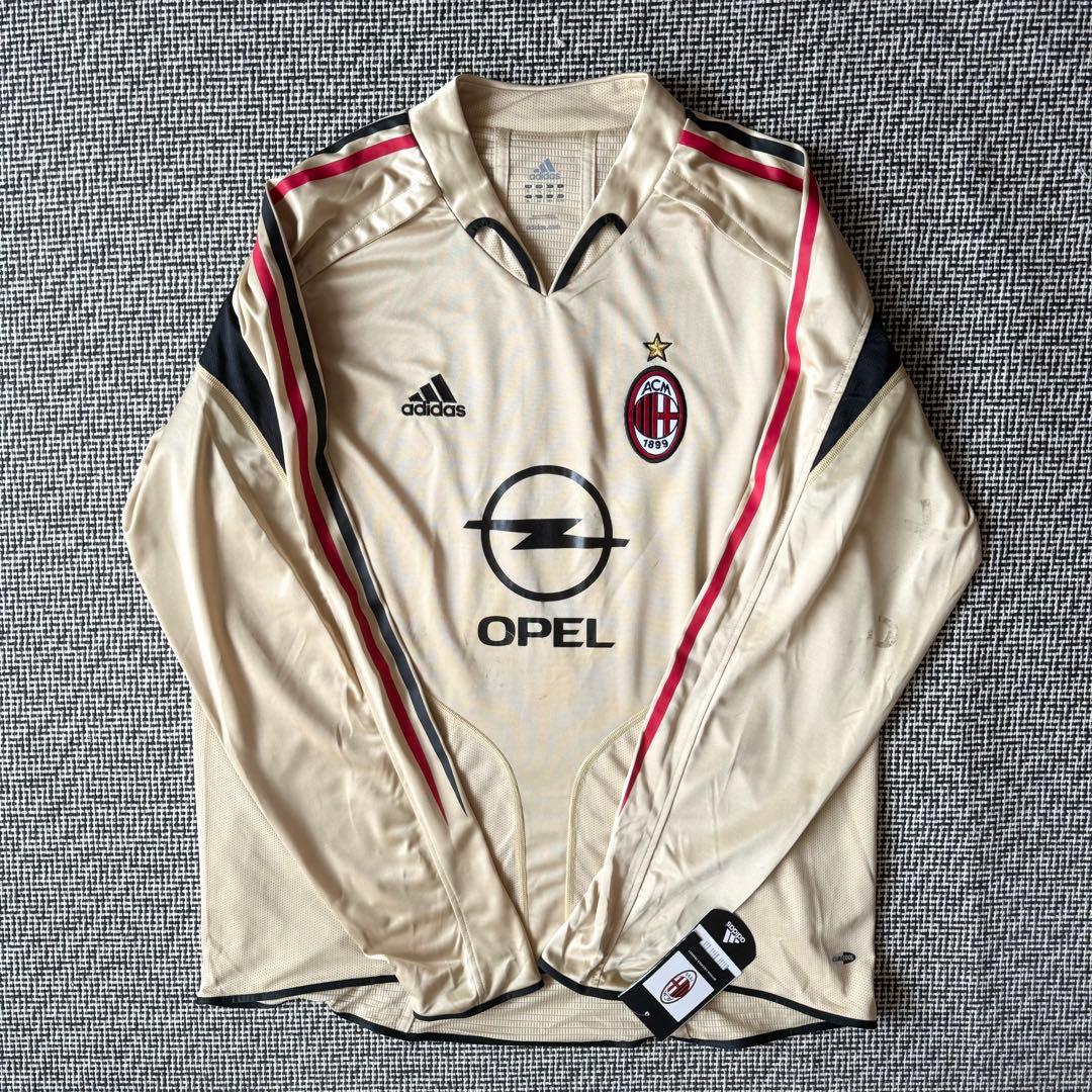 【選手支給用・タグ付き】カカ ＃２２ ACミラン ０４／０５（3rd）