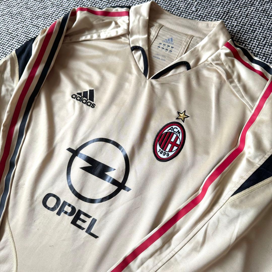 【選手支給用・タグ付き】カカ ＃２２ ACミラン ０４／０５（3rd）