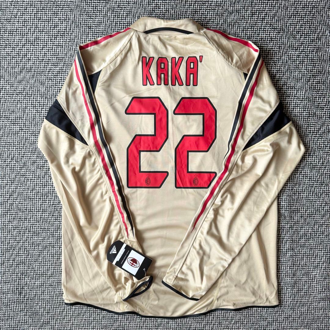 【選手支給用・タグ付き】カカ ＃２２ ACミラン ０４／０５（3rd）