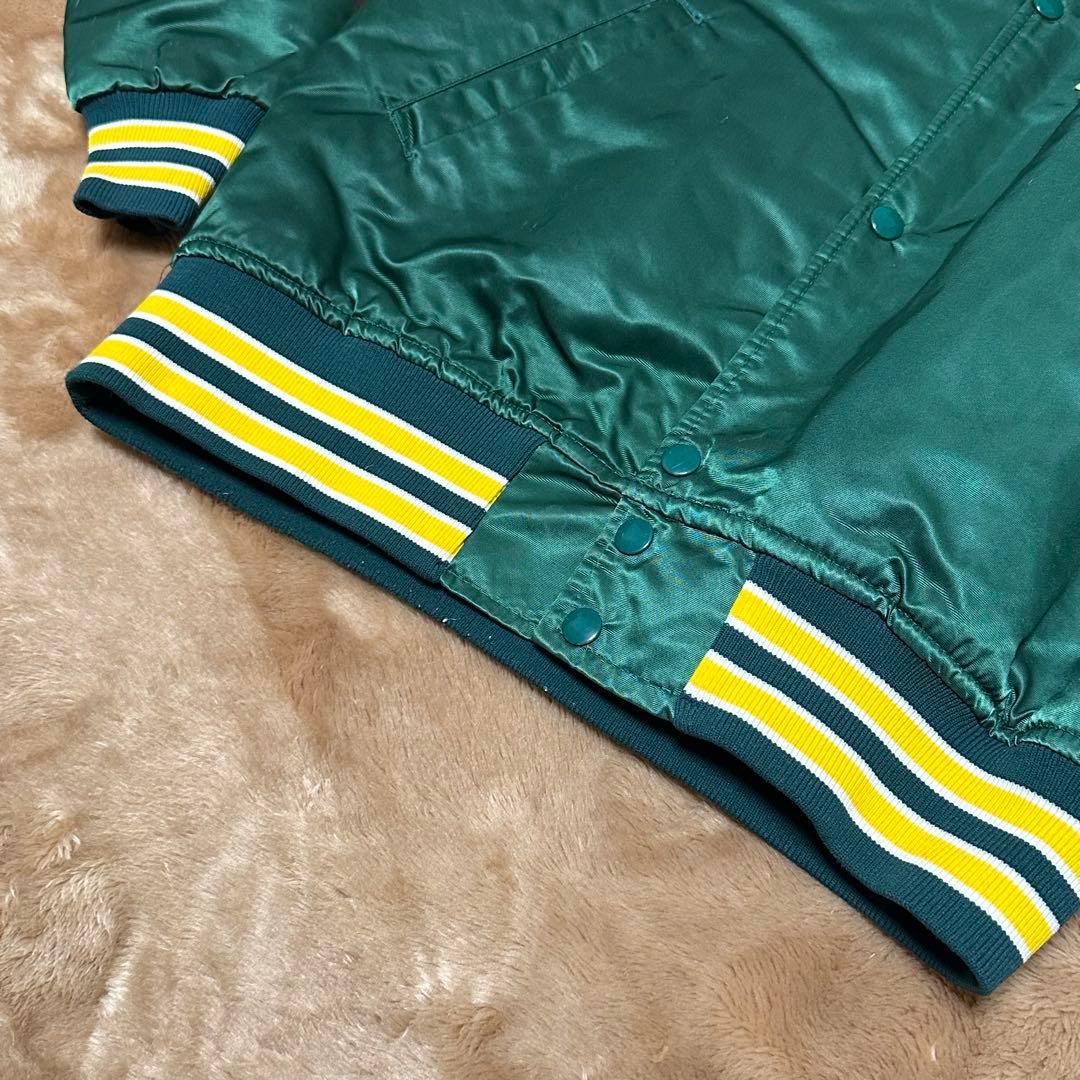 90sオークランドアスレチックス スターター スタジャン Mサイズ USA製