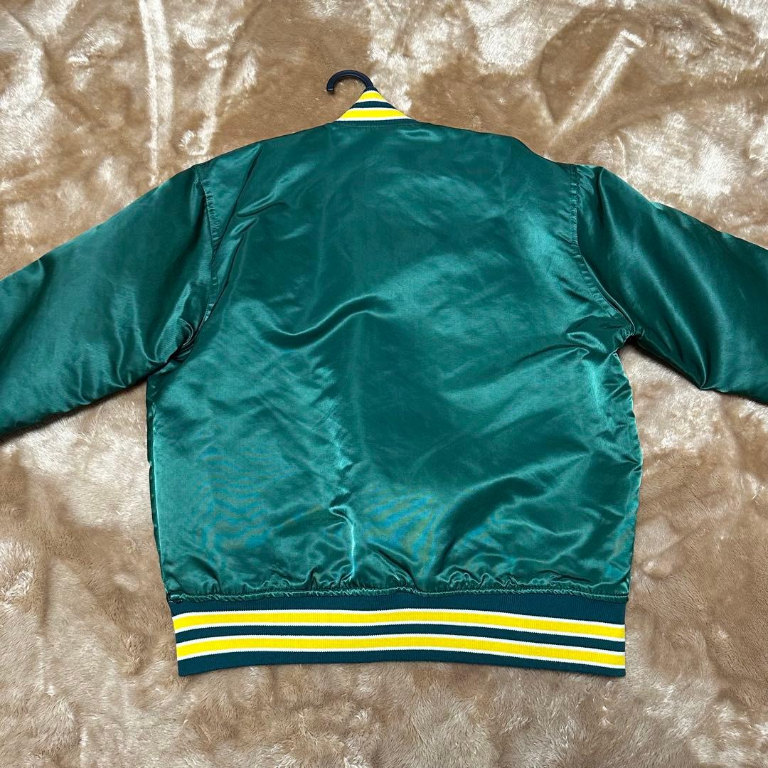90sオークランドアスレチックス スターター スタジャン Mサイズ USA製