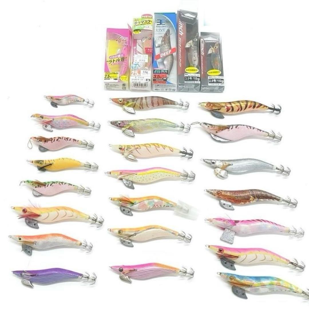 ヤマシタ エギ王Liveサーチ 他 エギ まとめセット 計27点 未使用＆中古品